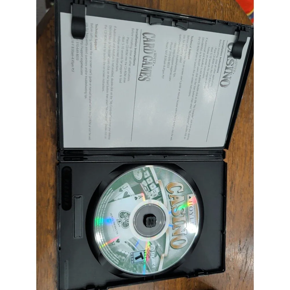 Hoyle ~ Casino & Card Games PC Games 2 Disc 2003